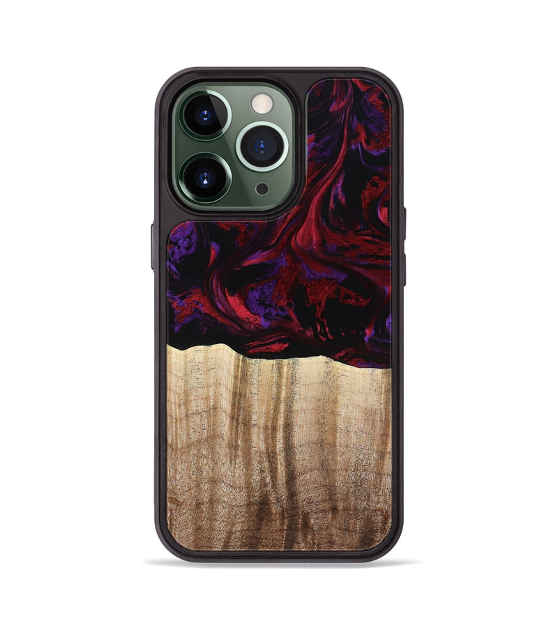 iPhone 13 Pro Wood Phone Case - Holden (Red, 784427)
