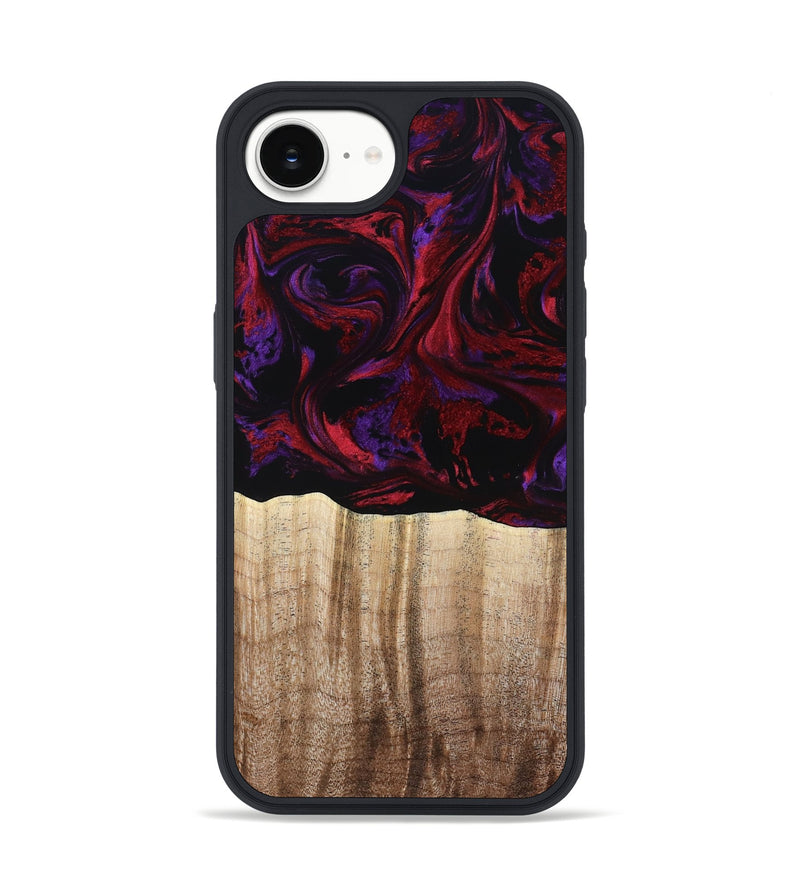 iPhone 16e Wood Phone Case - Holden (Red, 784427)