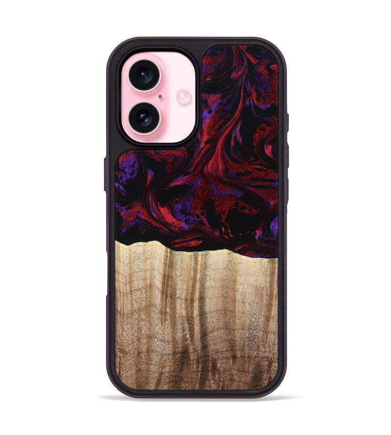 iPhone 17 Wood Phone Case - Holden (Red, 784427)