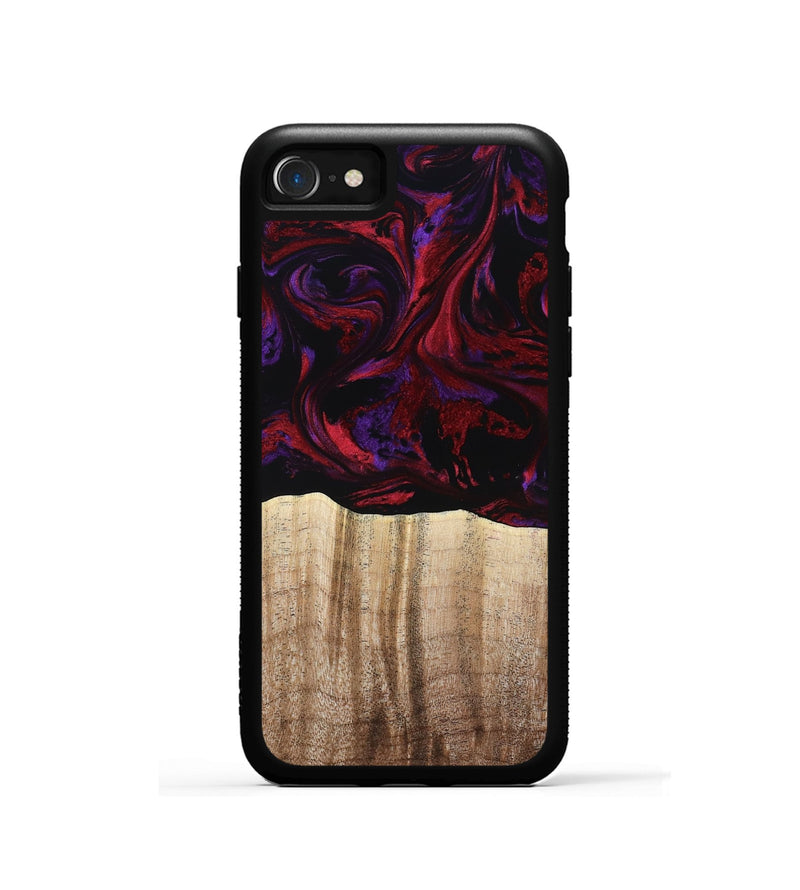 iPhone SE Wood Phone Case - Holden (Red, 784427)