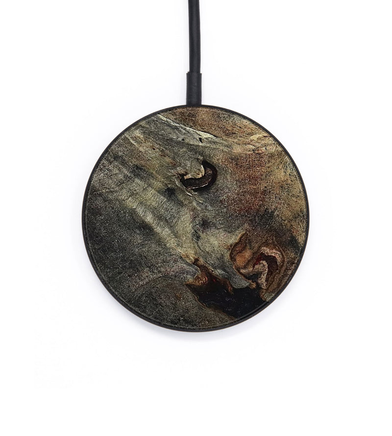 Circle Wood Wireless Charger - Kiaan (Red, 784434)