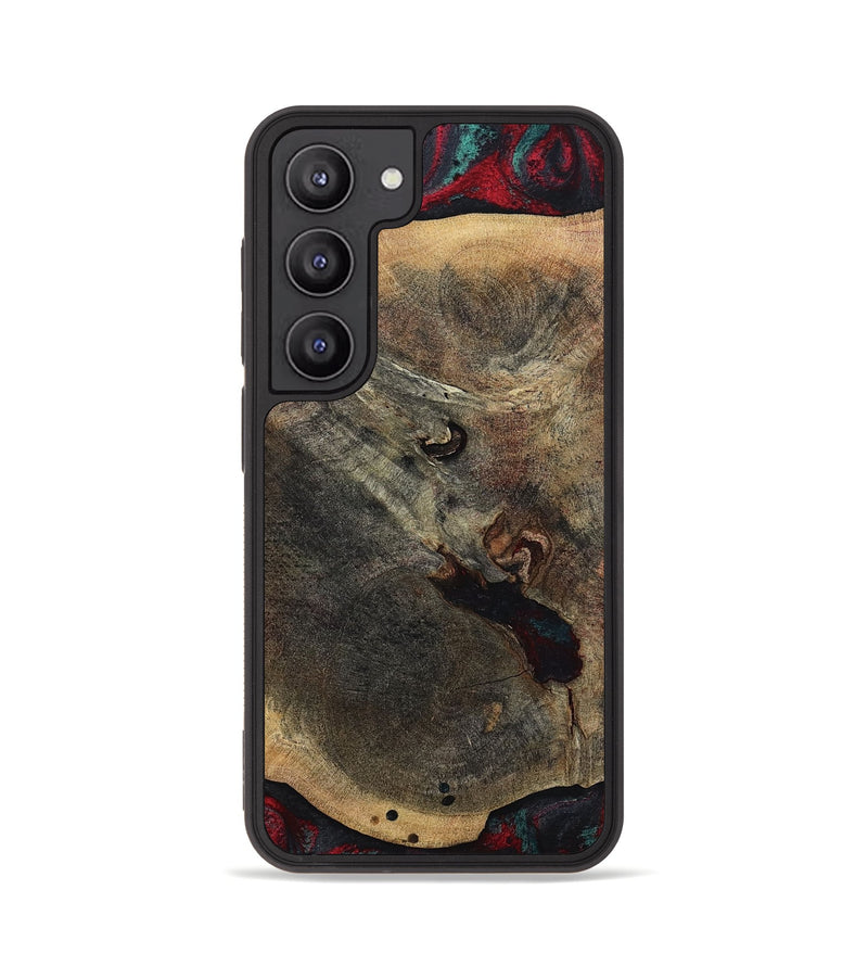 Galaxy S23 Wood Phone Case - Kiaan (Red, 784434)