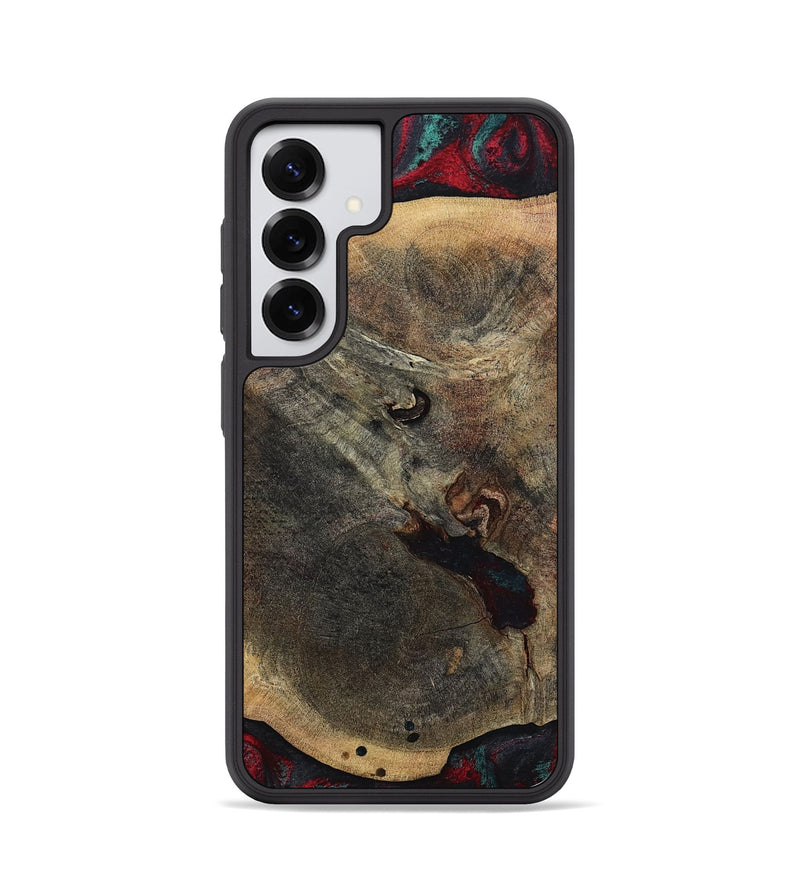 Galaxy S25 Wood Phone Case - Kiaan (Red, 784434)