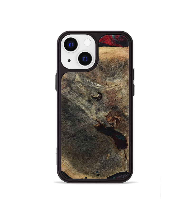 iPhone 13 mini Wood Phone Case - Kiaan (Red, 784434)