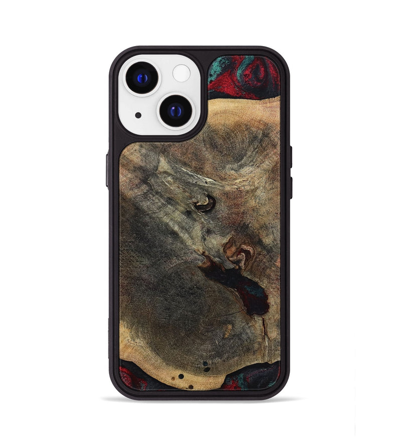 iPhone 13 Wood Phone Case - Kiaan (Red, 784434)