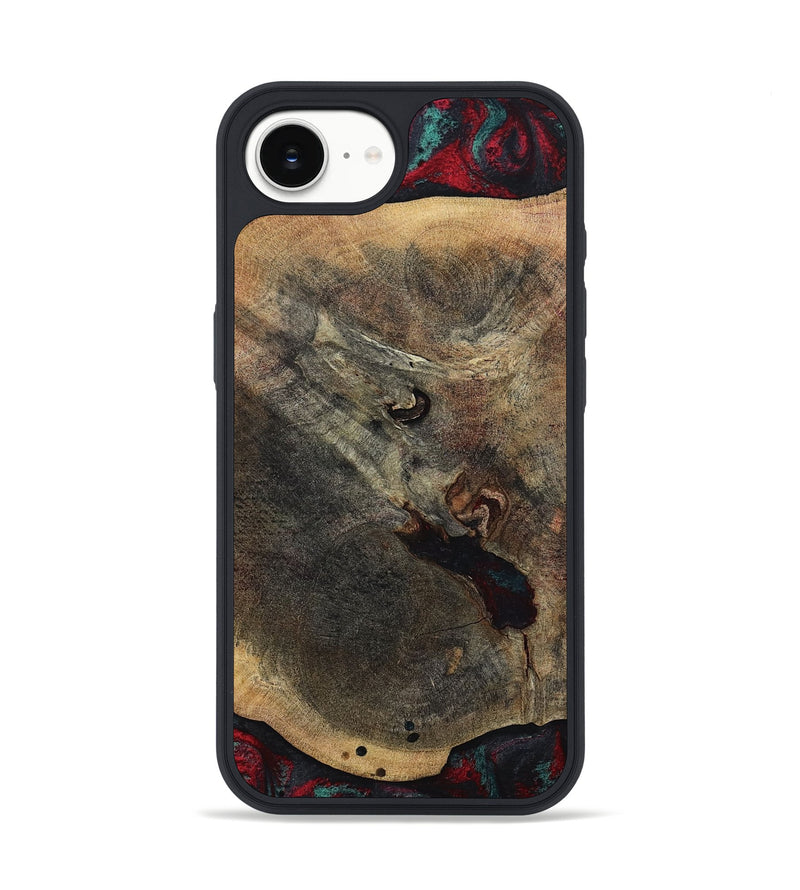 iPhone 16e Wood Phone Case - Kiaan (Red, 784434)