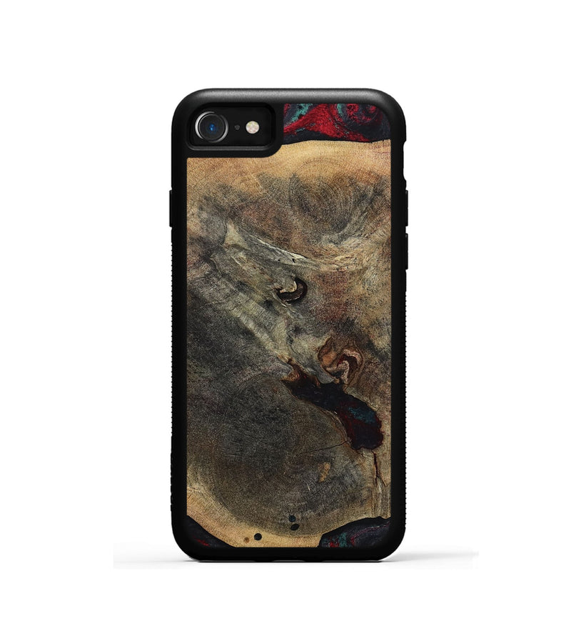 iPhone SE Wood Phone Case - Kiaan (Red, 784434)