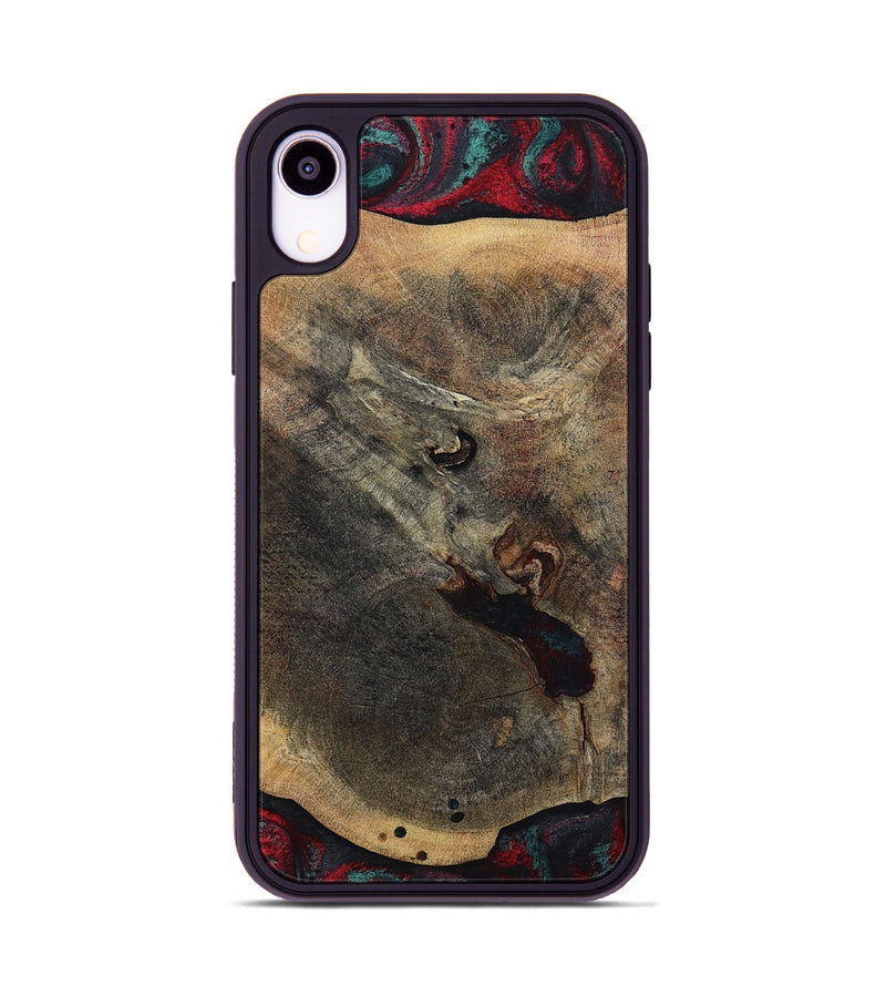 iPhone Xr Wood Phone Case - Kiaan (Red, 784434)