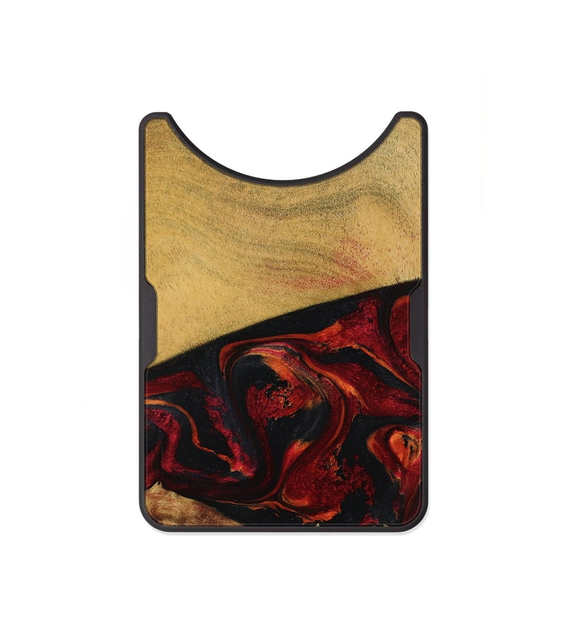 Alloy Wood Wallet - Liz (Red, 784435)