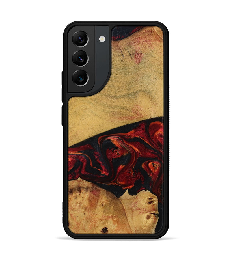 Galaxy S22 Plus Wood Phone Case - Liz (Red, 784435)
