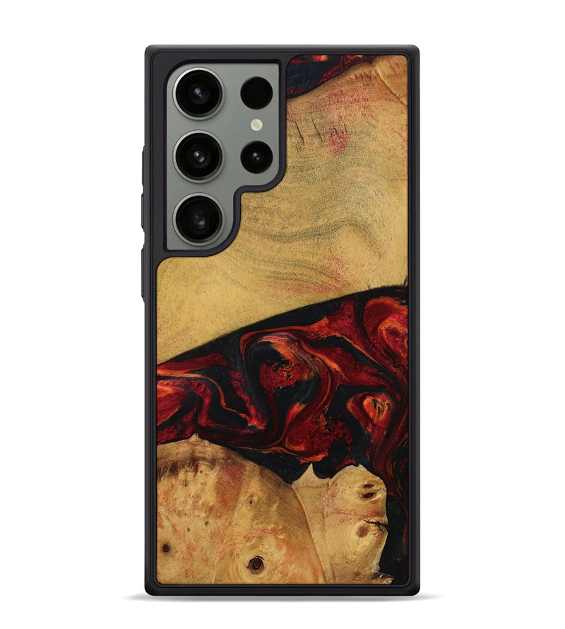 Galaxy S24 Ultra Wood Phone Case - Liz (Red, 784435)