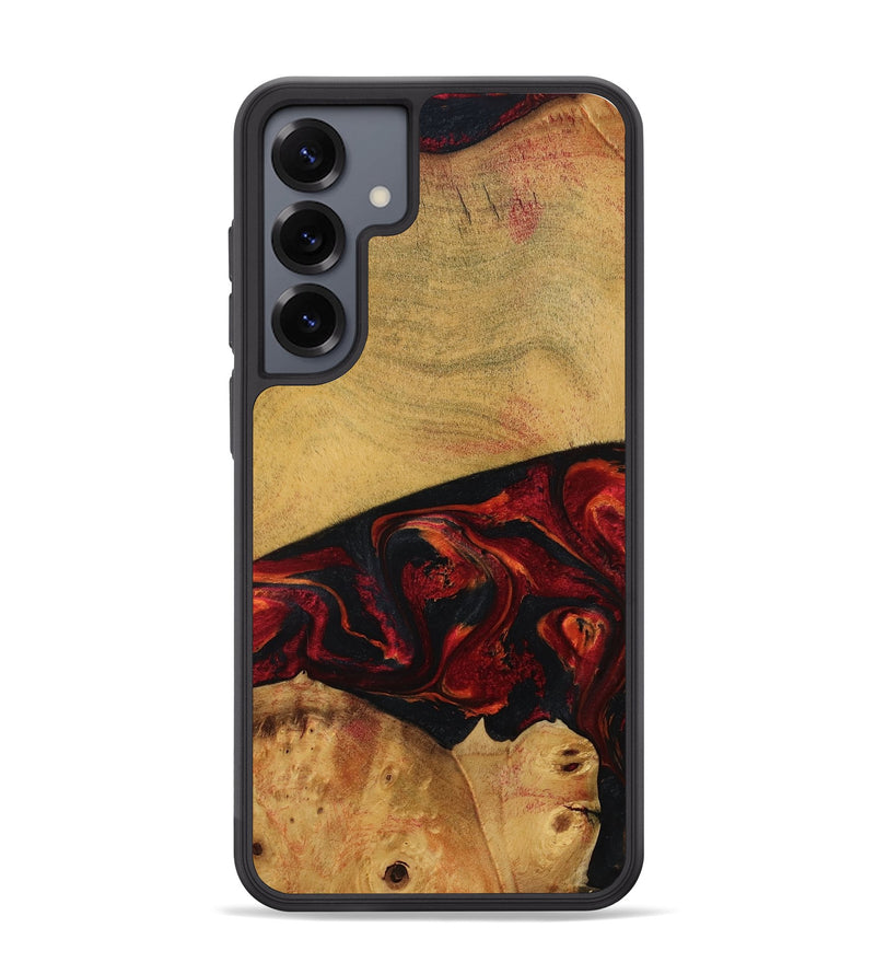Galaxy S25 Plus Wood Phone Case - Liz (Red, 784435)