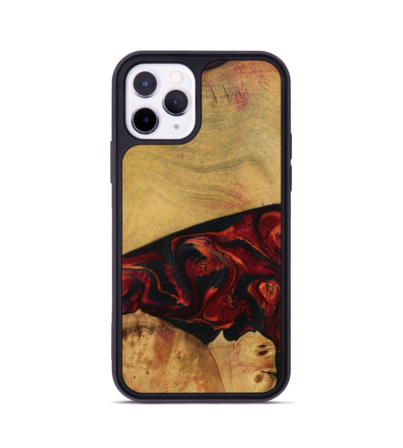 iPhone 11 Pro Wood Phone Case - Liz (Red, 784435)