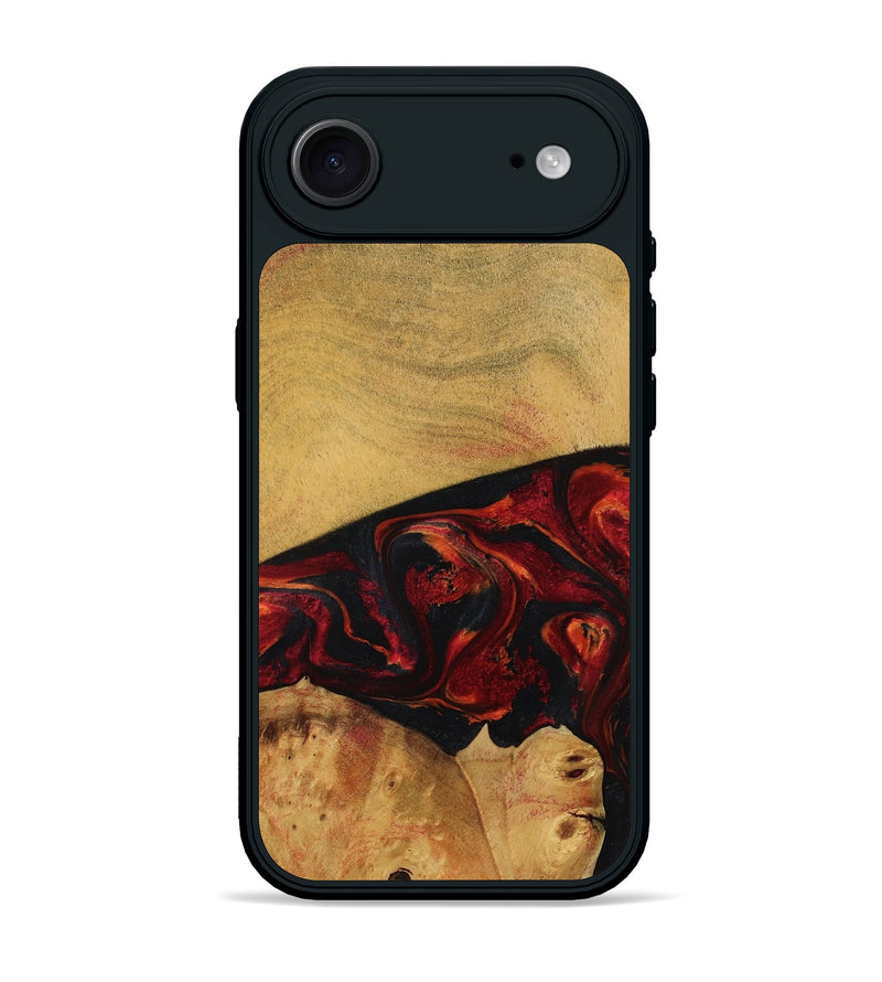 iPhone 17 Air Wood Phone Case - Liz (Red, 784435)