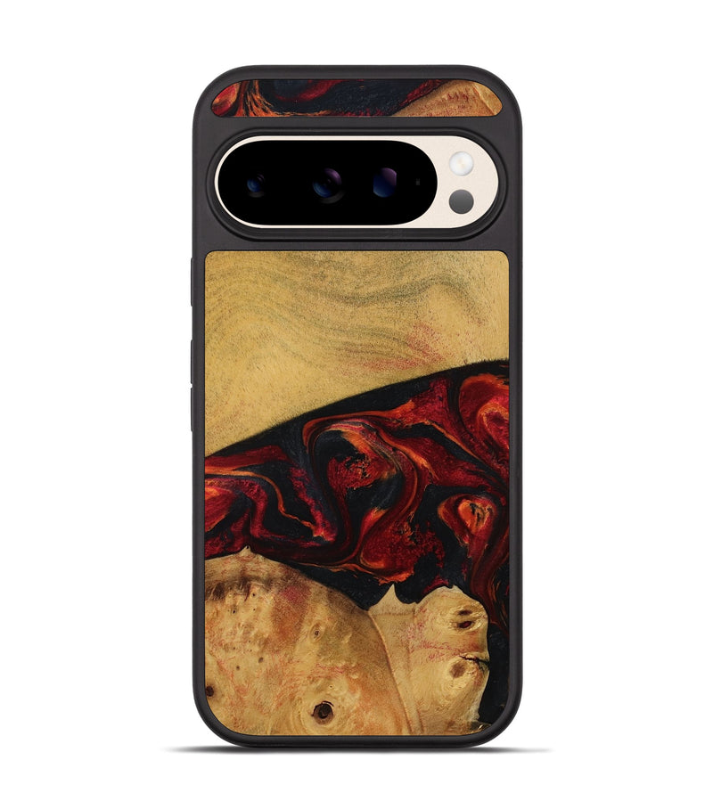 Pixel 10 Wood Phone Case - Liz (Red, 784435)