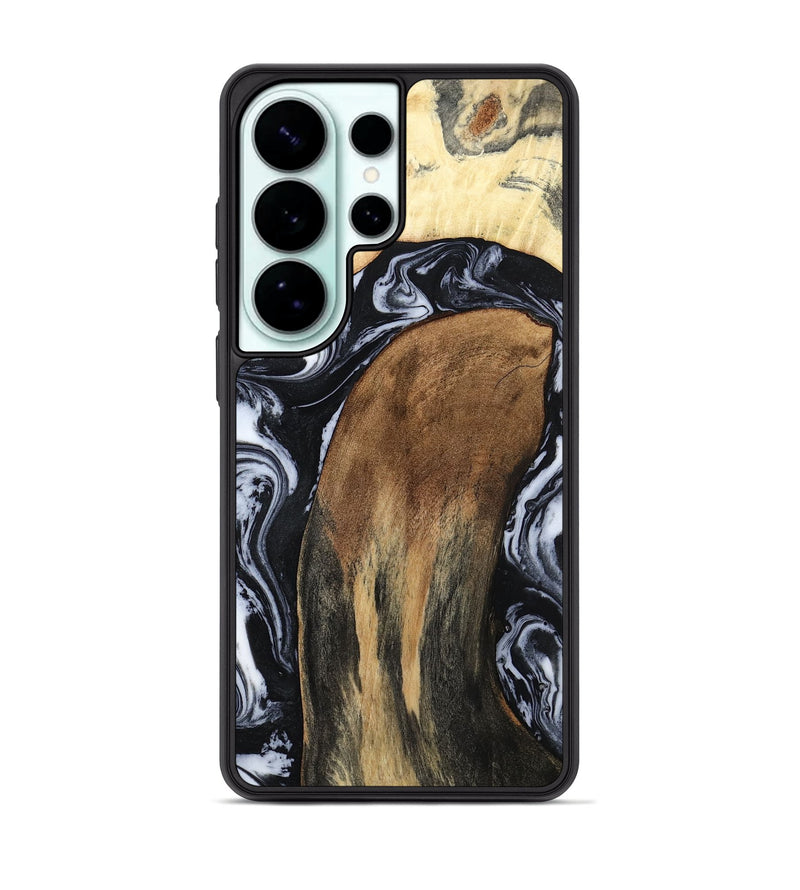 Galaxy S26 Ultra Wood Phone Case - Iona (Black & White, 784440)
