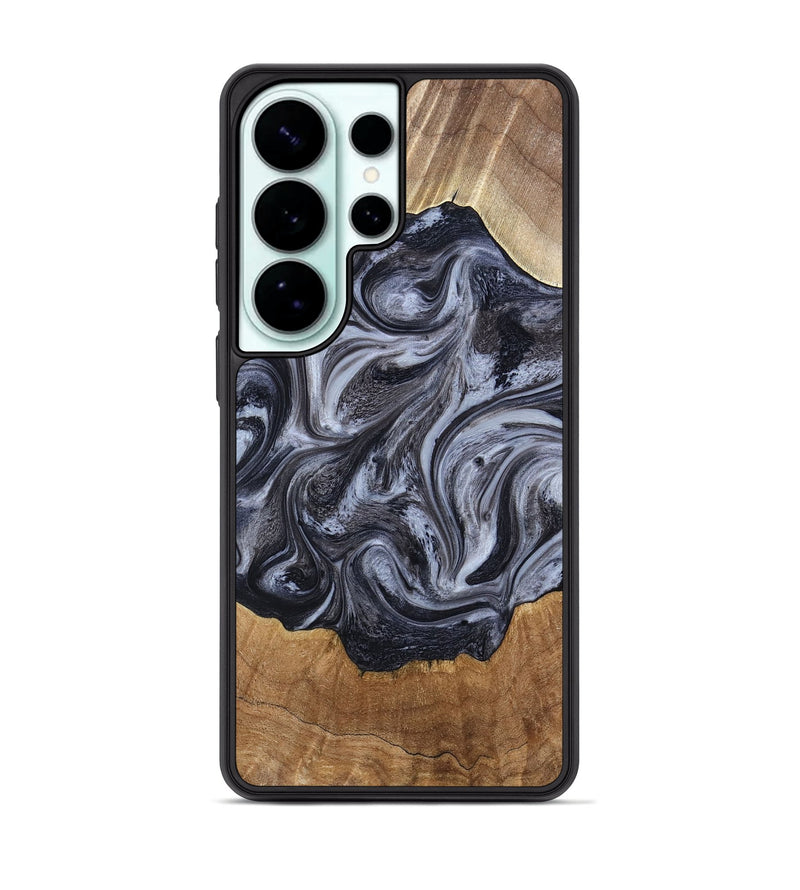 Galaxy S26 Ultra Wood Phone Case - Clifton (Black & White, 784447)
