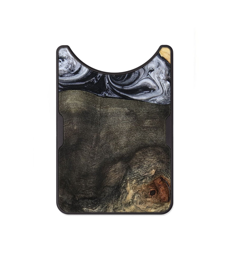 Alloy Wood Wallet - Lew (Black & White, 784458)