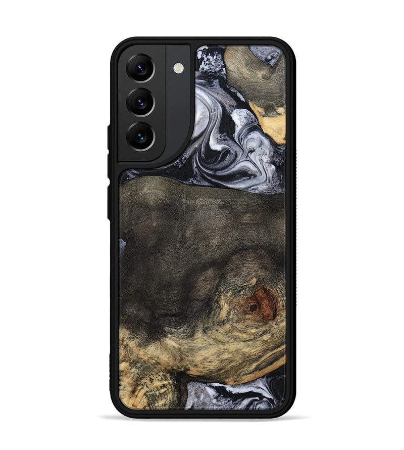 Galaxy S22 Plus Wood Phone Case - Lew (Black & White, 784458)