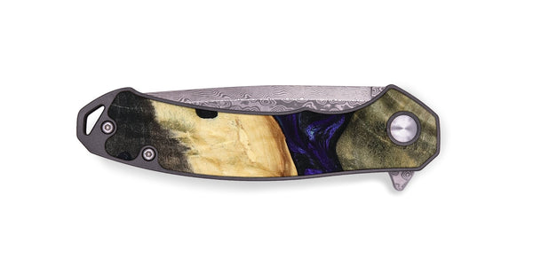 EDC Wood Pocket Knife - Tessie (Purple, 784543)