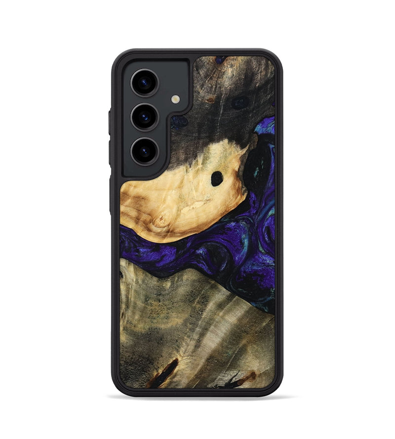 Galaxy S24 Wood Phone Case - Tessie (Purple, 784543)