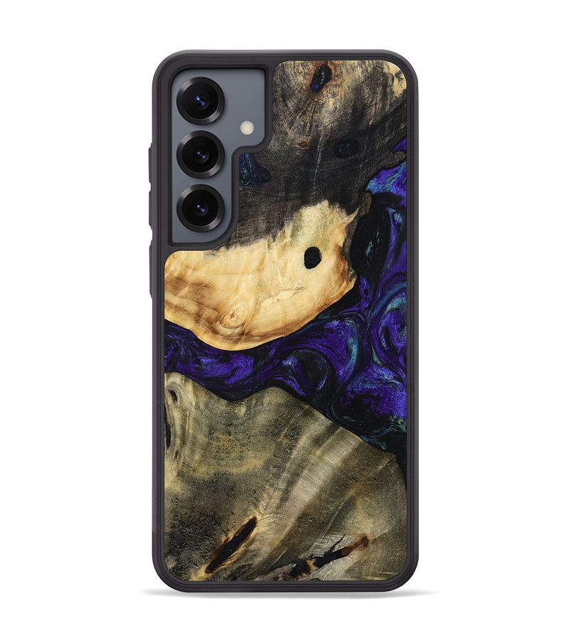 Galaxy S25 Plus Wood Phone Case - Tessie (Purple, 784543)
