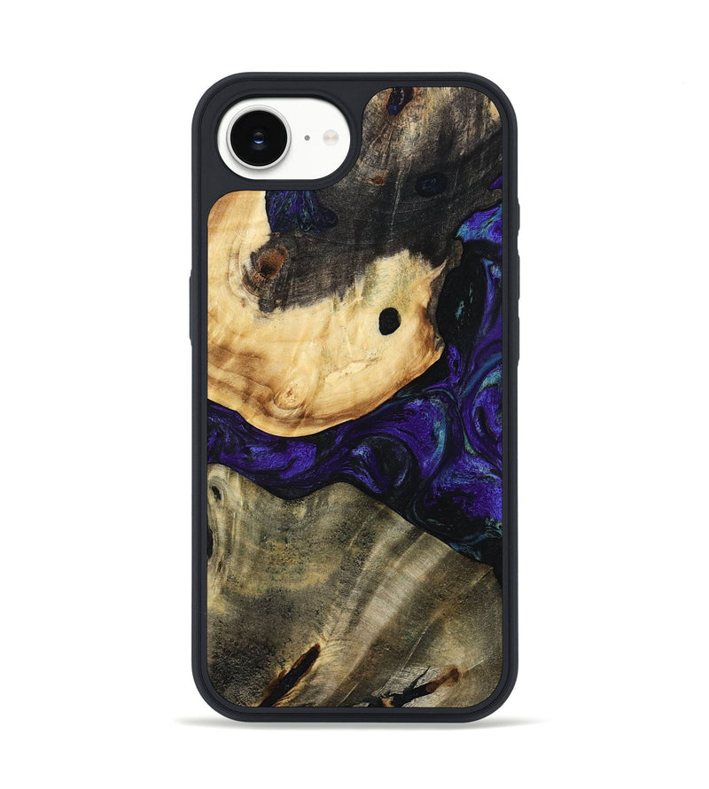 iPhone 16e Wood Phone Case - Tessie (Purple, 784543)