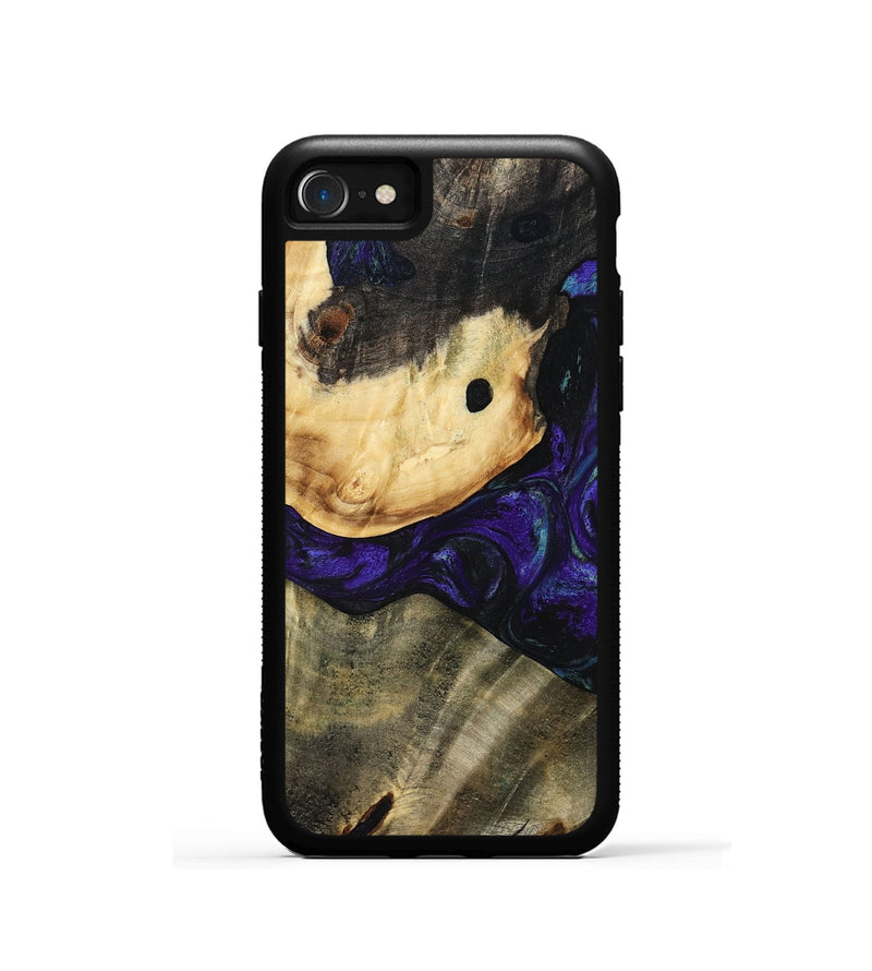 iPhone SE Wood Phone Case - Tessie (Purple, 784543)