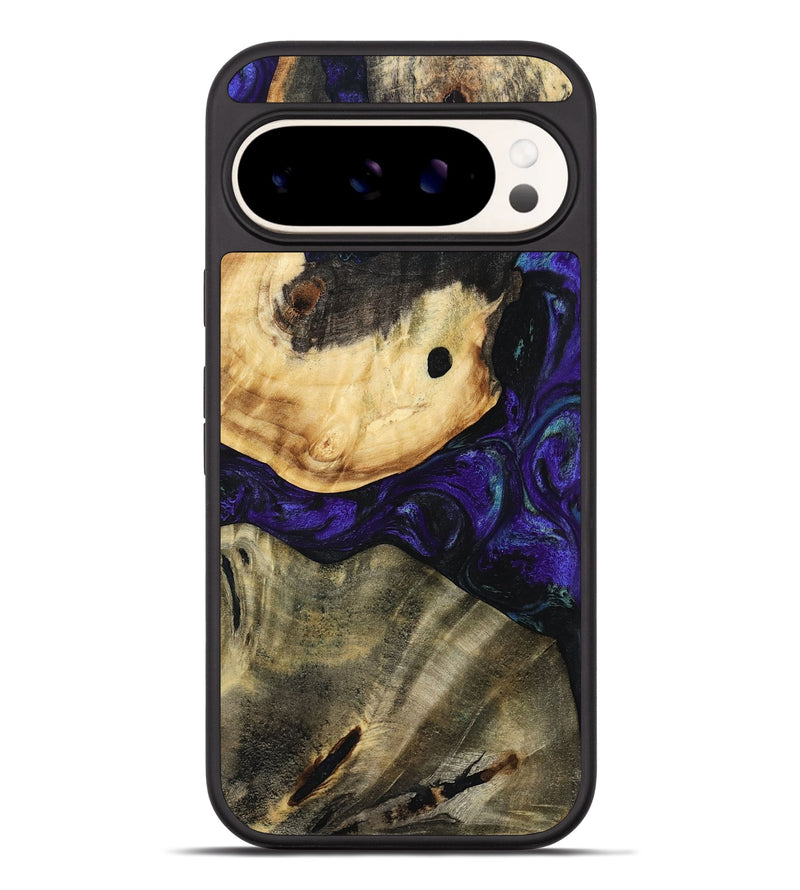 Pixel 9 Pro XL Wood Phone Case - Tessie (Purple, 784543)