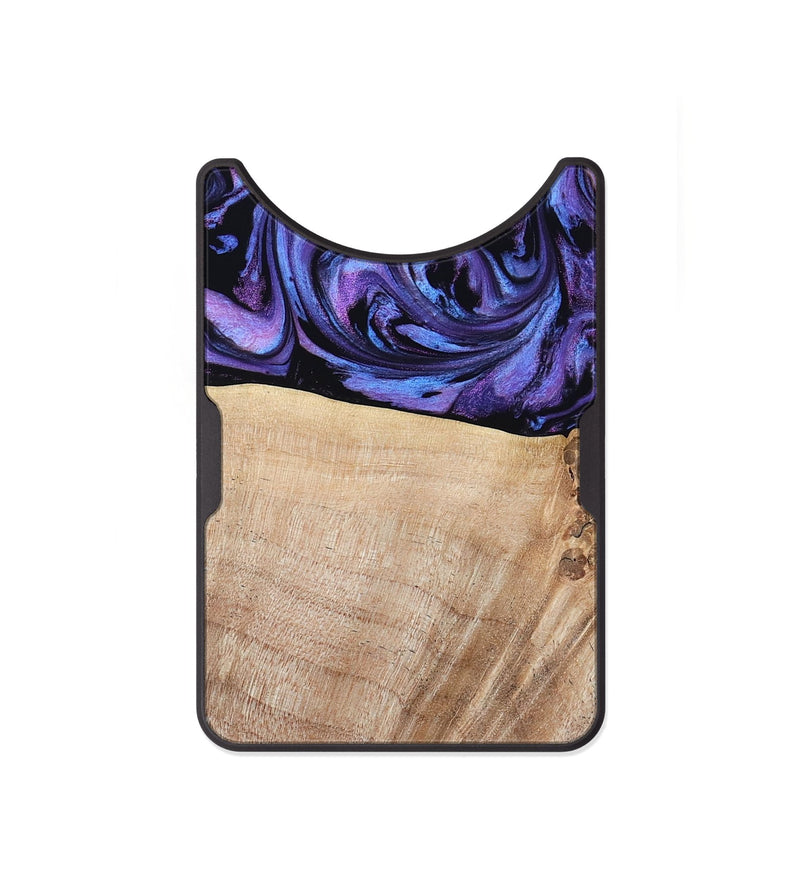 Alloy Wood Wallet - Omar (Purple, 784544)