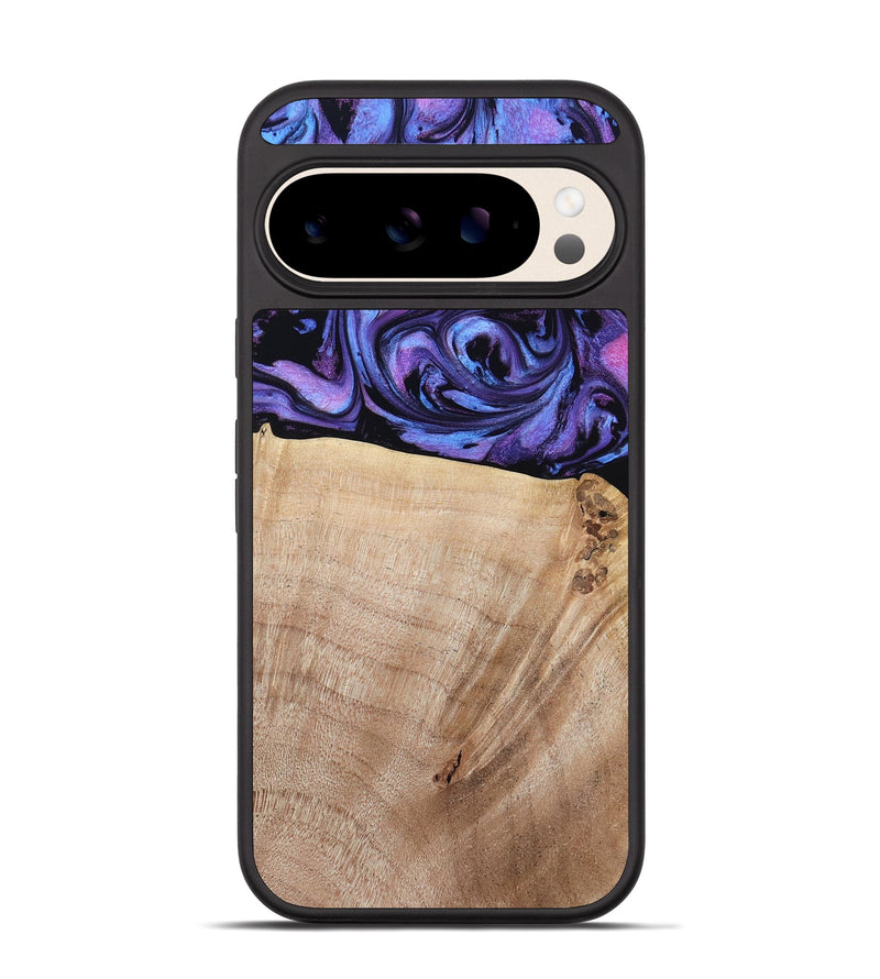 Pixel 10 Wood Phone Case - Omar (Purple, 784544)