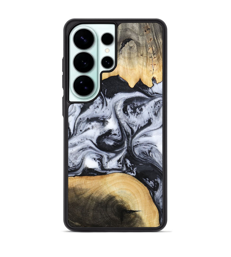 Galaxy S26 Ultra Wood Phone Case - Aja (Black & White, 784591)