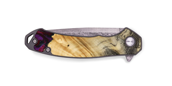 EDC Wood Pocket Knife - Vickie (Red, 784878)