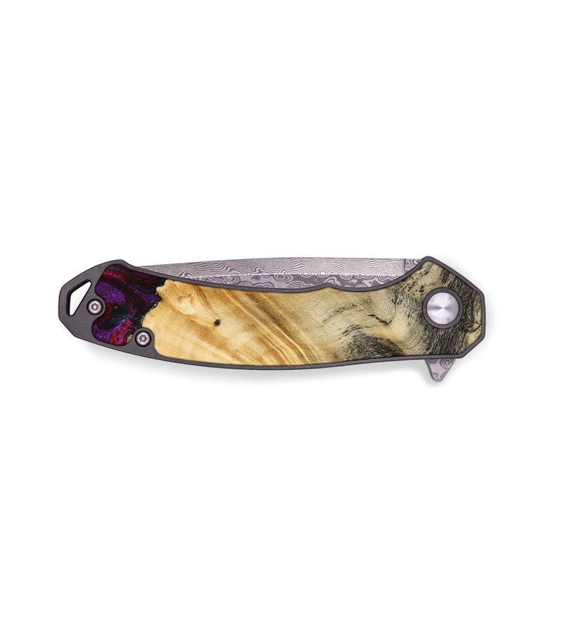 EDC Wood Pocket Knife - Vickie (Red, 784878)