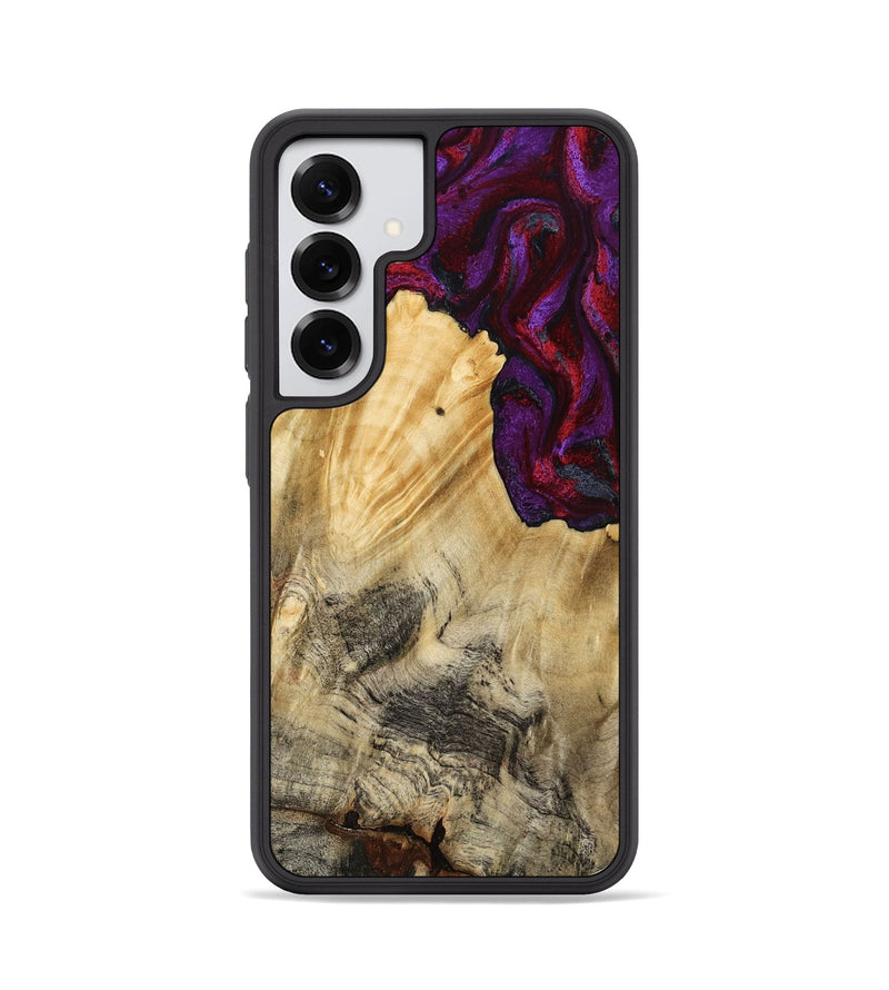 Galaxy S25 Wood Phone Case - Vickie (Red, 784878)