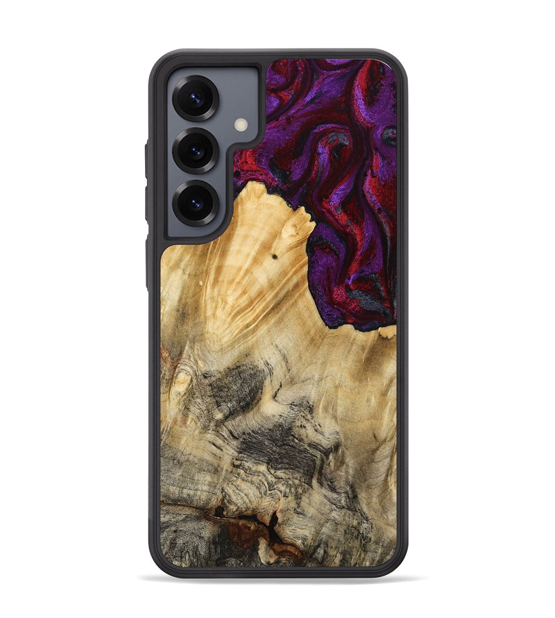 Galaxy S25 Plus Wood Phone Case - Vickie (Red, 784878)