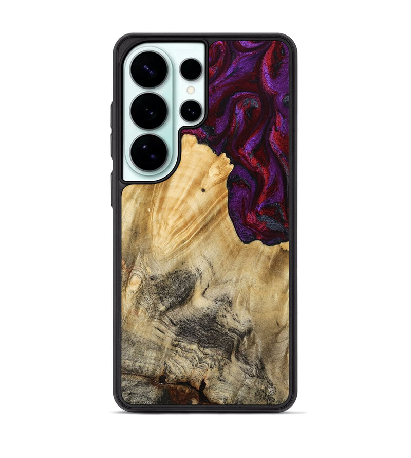 Galaxy S26 Ultra Wood Phone Case - Vickie (Red, 784878)