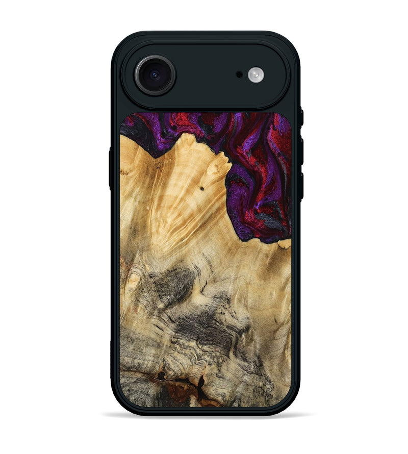 iPhone 17 Air Wood Phone Case - Vickie (Red, 784878)