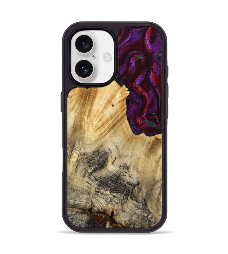 iPhone 17 Wood Phone Case - Vickie (Red, 784878)