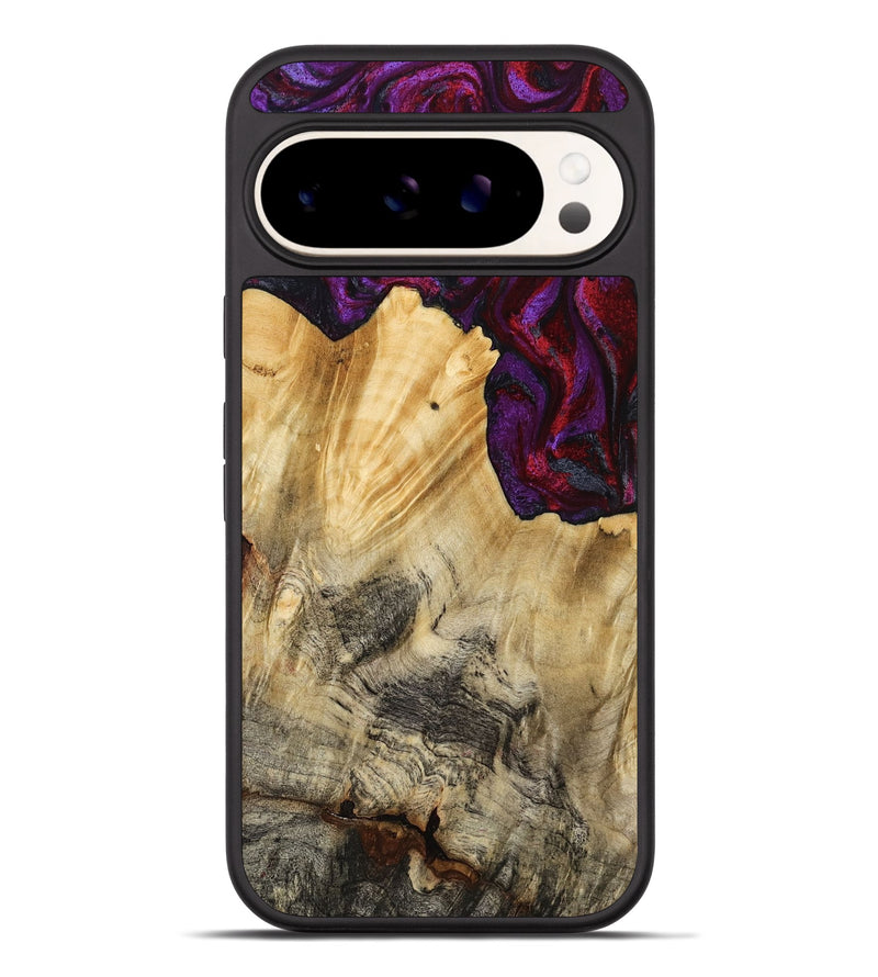 Pixel 9 Pro XL Wood Phone Case - Vickie (Red, 784878)