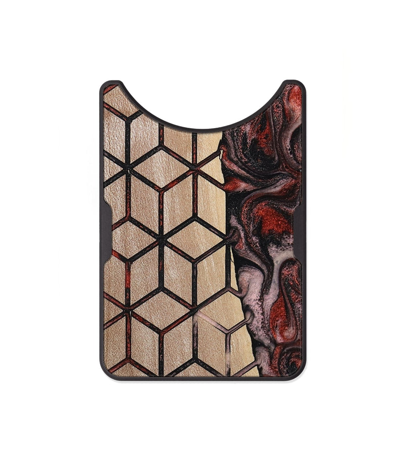 Alloy Wood Wallet - Cari (Pattern, 784881)