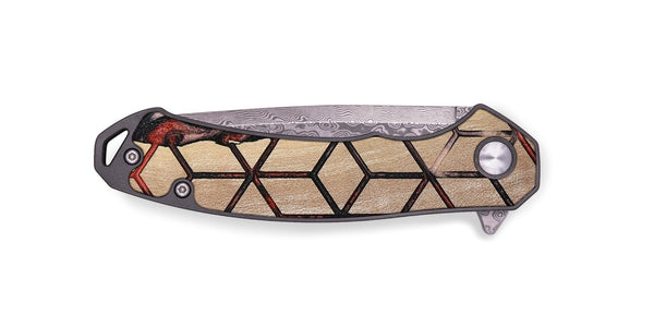 EDC Wood Pocket Knife - Cari (Pattern, 784881)