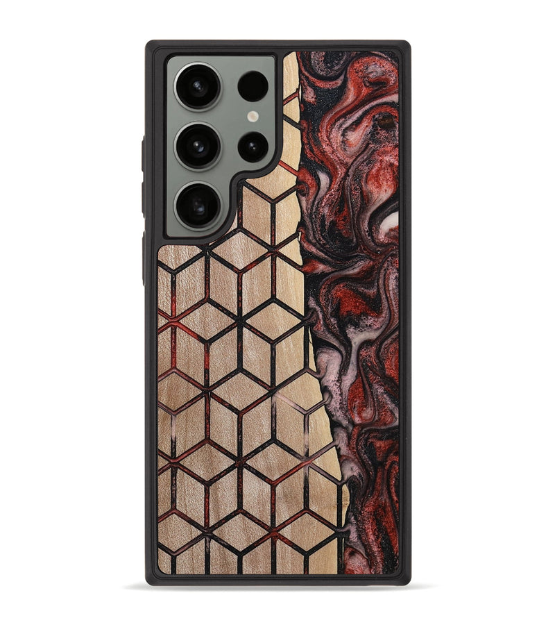 Galaxy S23 Ultra Wood Phone Case - Cari (Pattern, 784881)