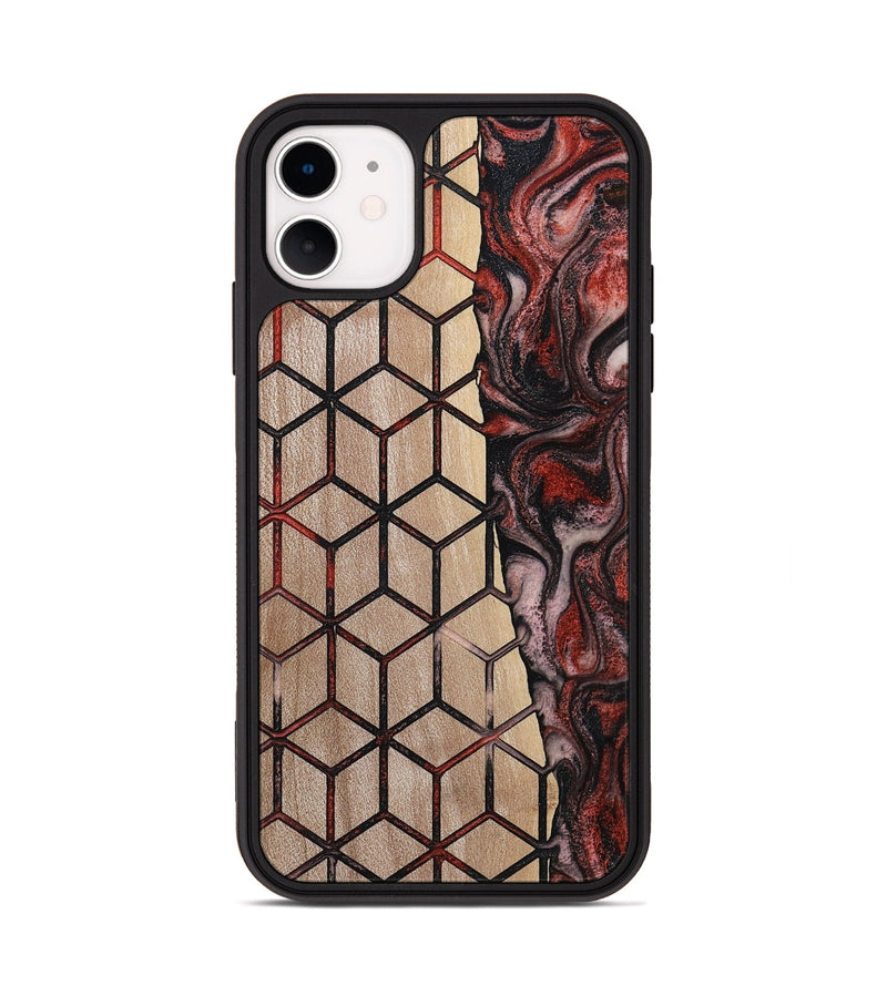 iPhone 11 Wood Phone Case - Cari (Pattern, 784881)