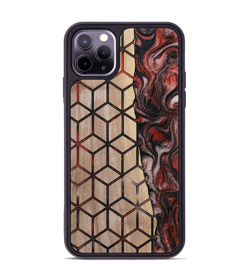 iPhone 11 Pro Max Wood Phone Case - Cari (Pattern, 784881)