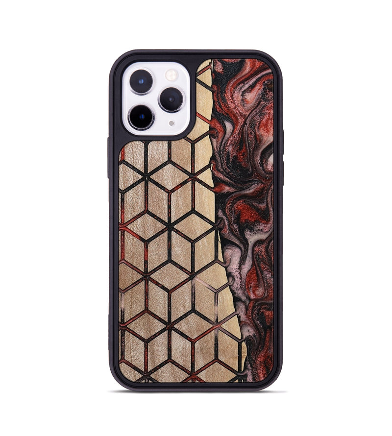 iPhone 11 Pro Wood Phone Case - Cari (Pattern, 784881)