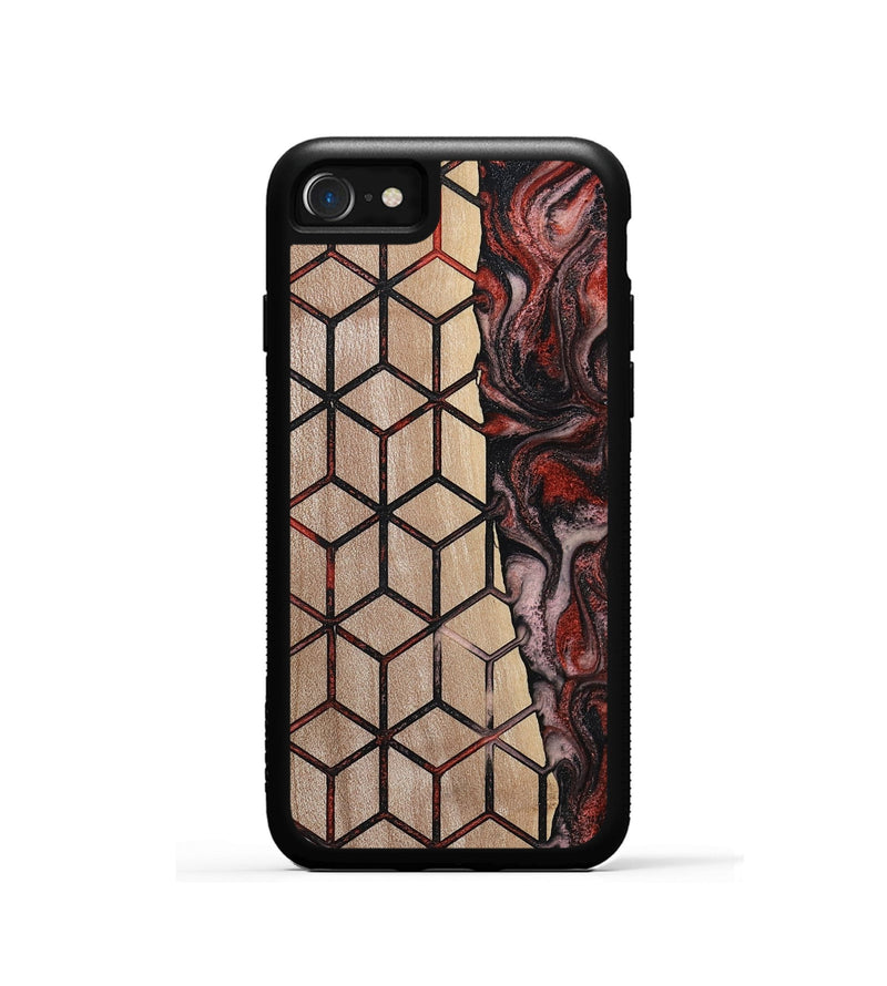 iPhone SE Wood Phone Case - Cari (Pattern, 784881)