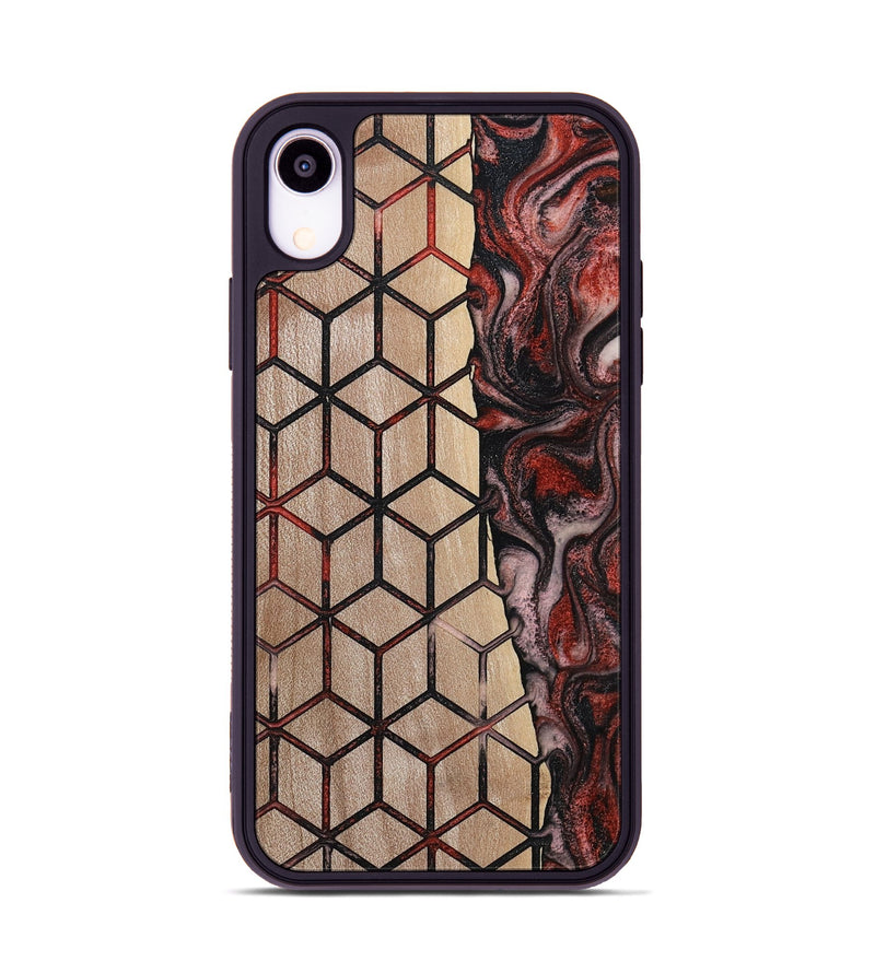 iPhone Xr Wood Phone Case - Cari (Pattern, 784881)