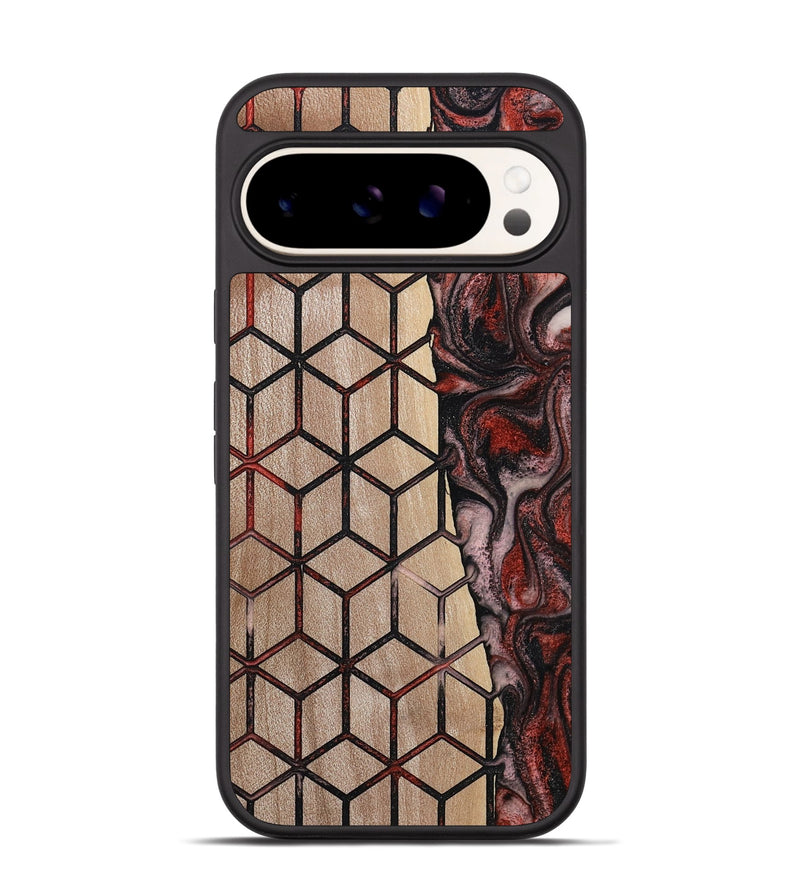 Pixel 9 Pro Wood Phone Case - Cari (Pattern, 784881)
