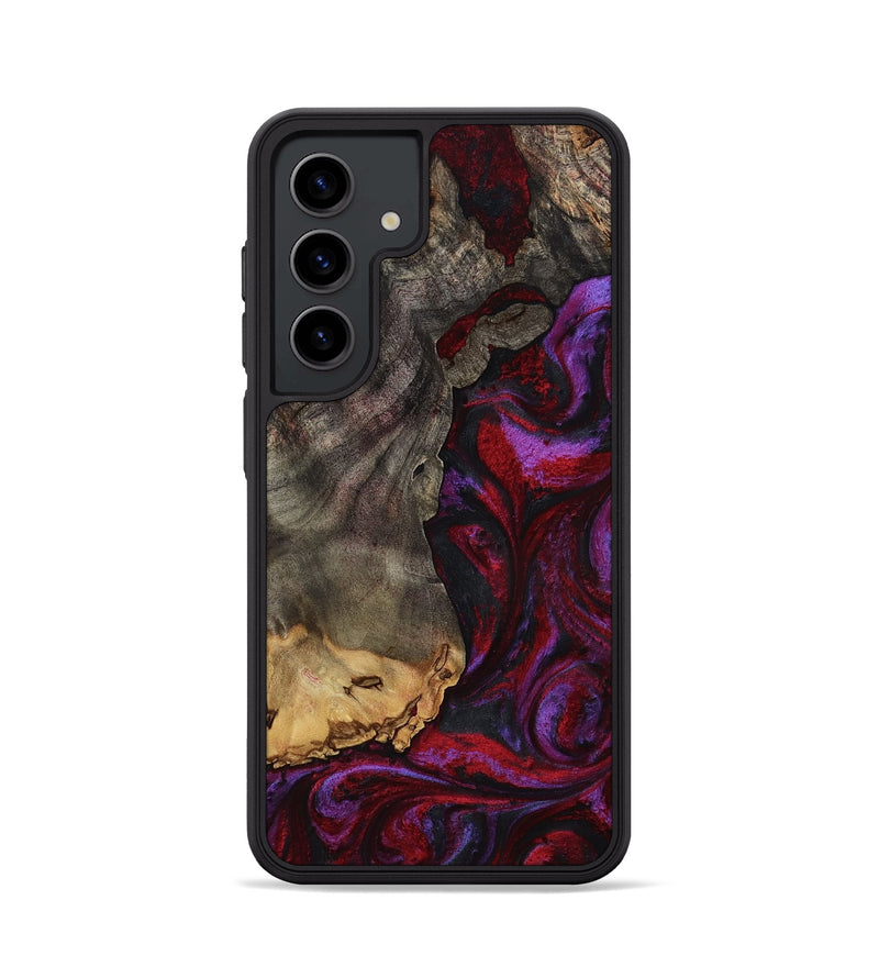 Galaxy S24 Wood Phone Case - Marcel (Red, 785148)